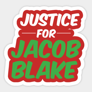 Jacob Blake Sticker